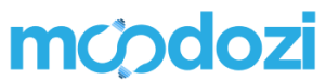 Moodozi logo on a clear background